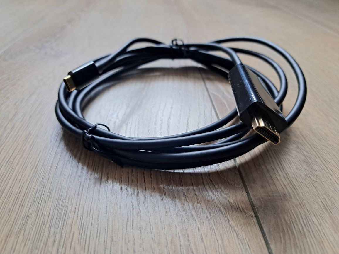 Kabel USB typ-C na HDMI 3m czarny BENFEI