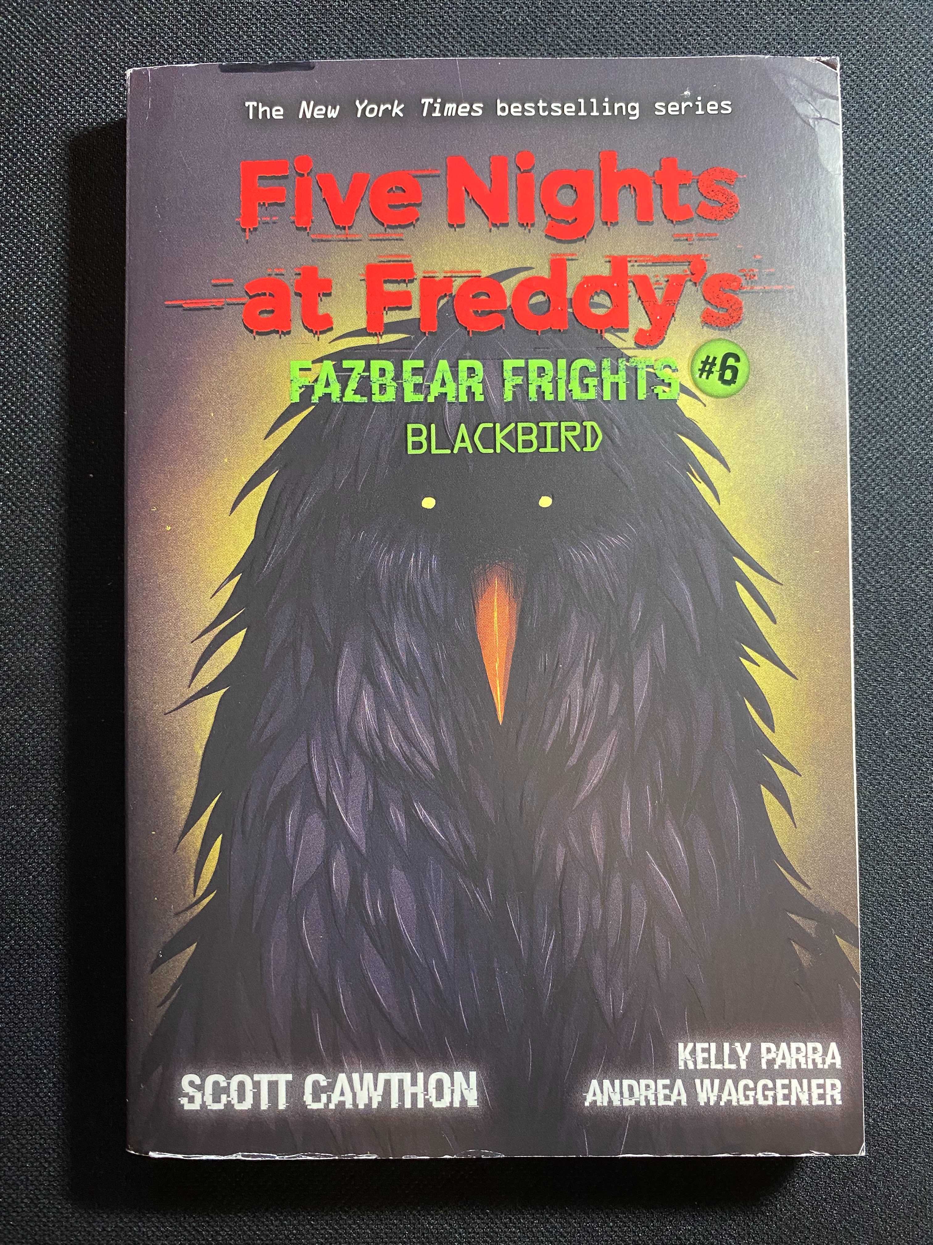 Książka Freddy FNaF Blackbird Fazbear Frights #6 po angielsku Używana