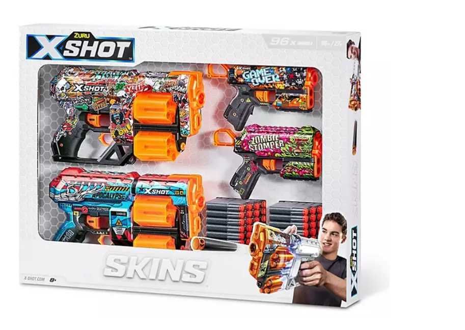 ZURU XSHOT NERF pistolet na strzałki MEGA Zestaw