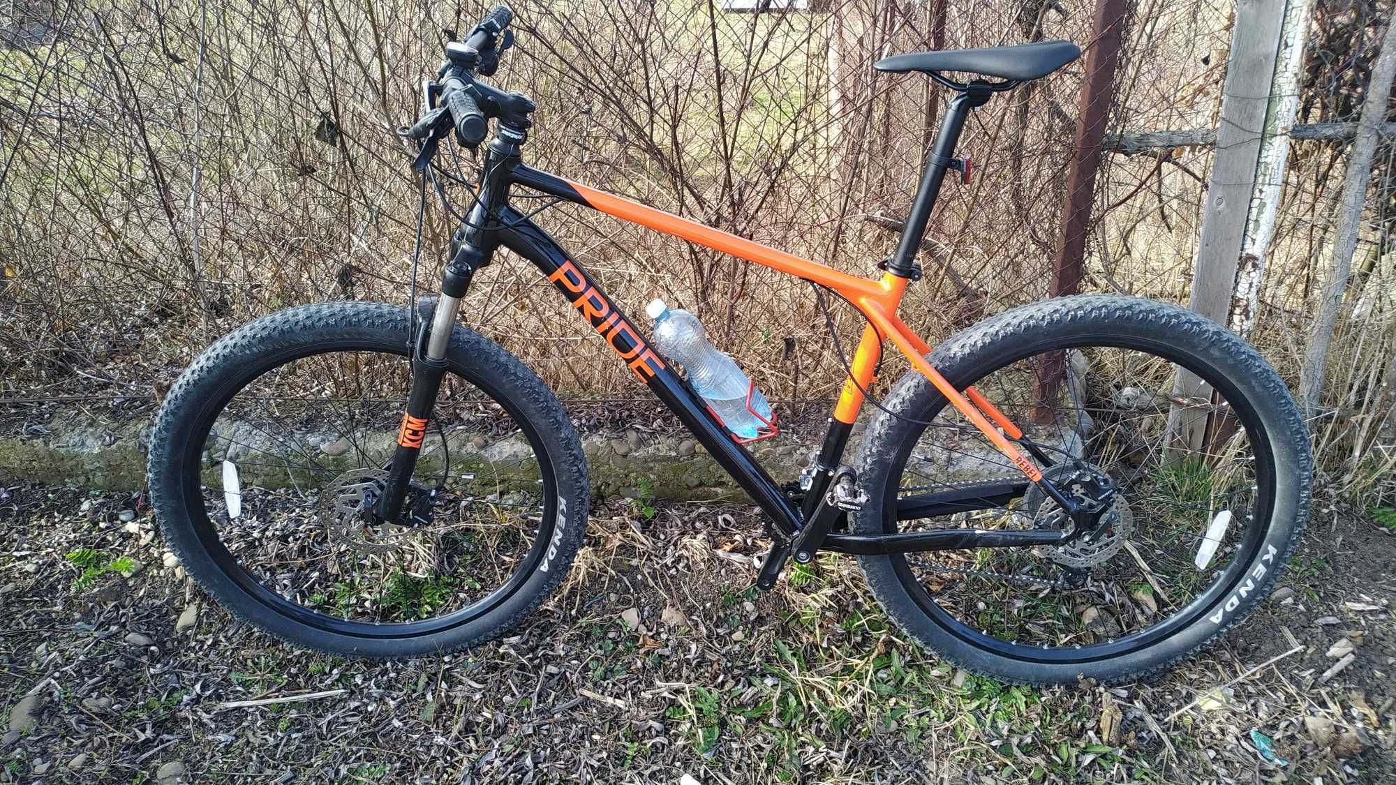 Велосипед 29" Pride REBEL 9.1 рама - XL 2023 чорний (гальма SRAM)