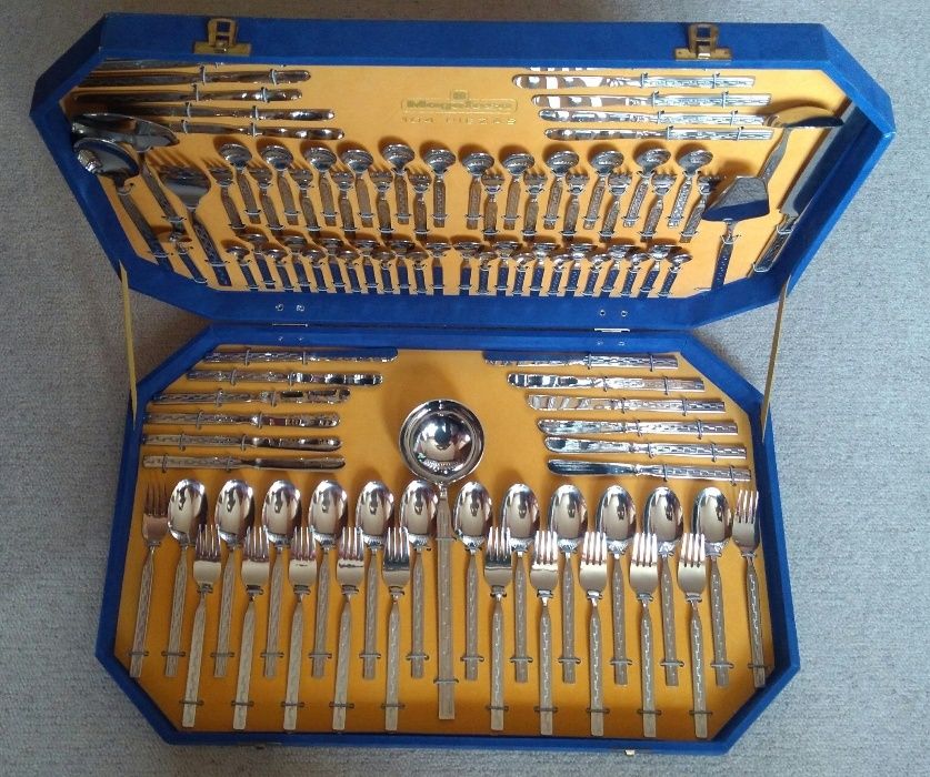 Ogromny zestaw sztućców dla 12 osób 104 szt. !!! POLECAM !!!