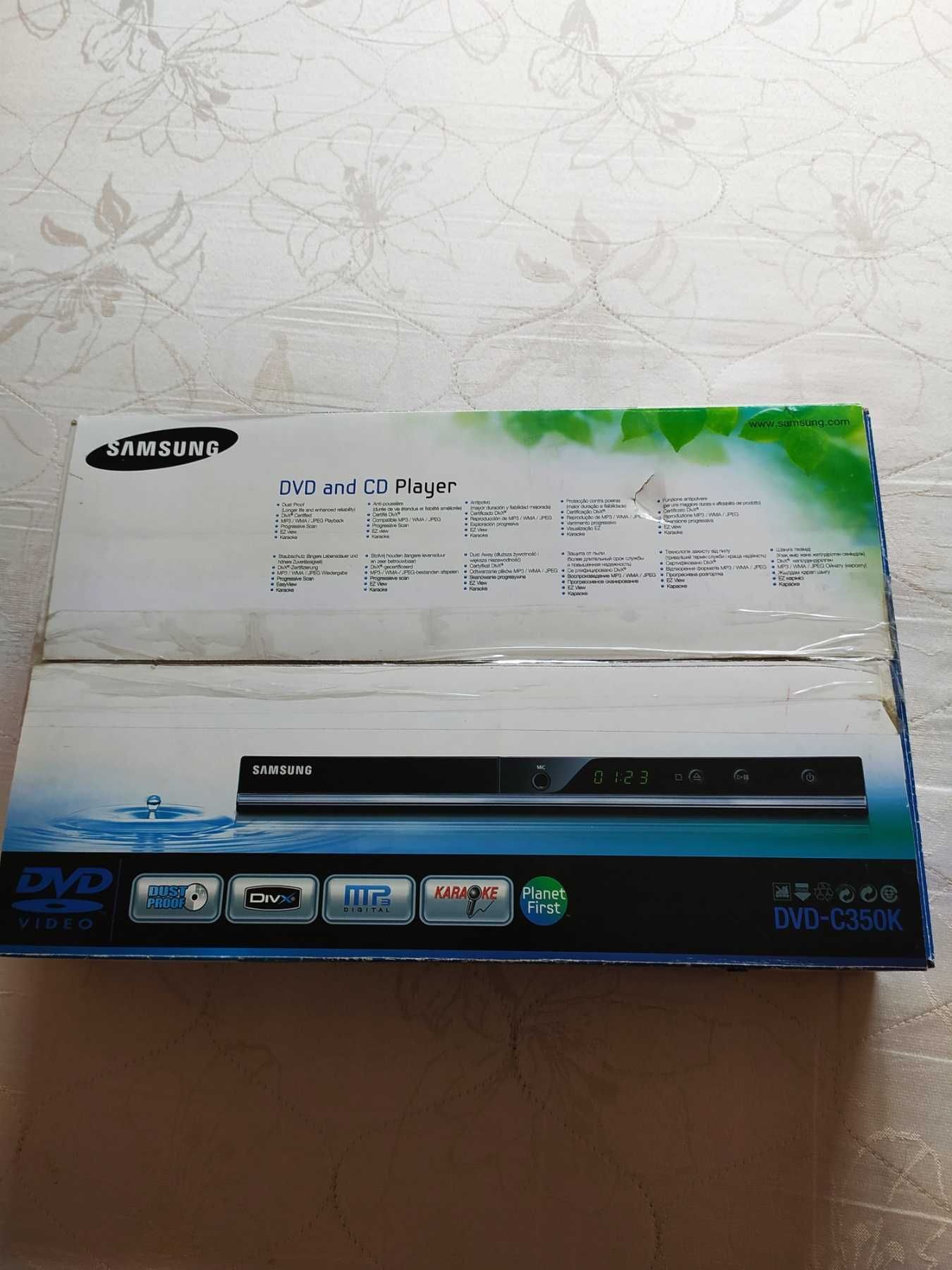 Dvd s350 k Samsung новий