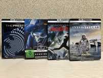 Steelbook 4K Ultra HD Blu-ray К.Нолан Начало / Дюнкерк / Престиж