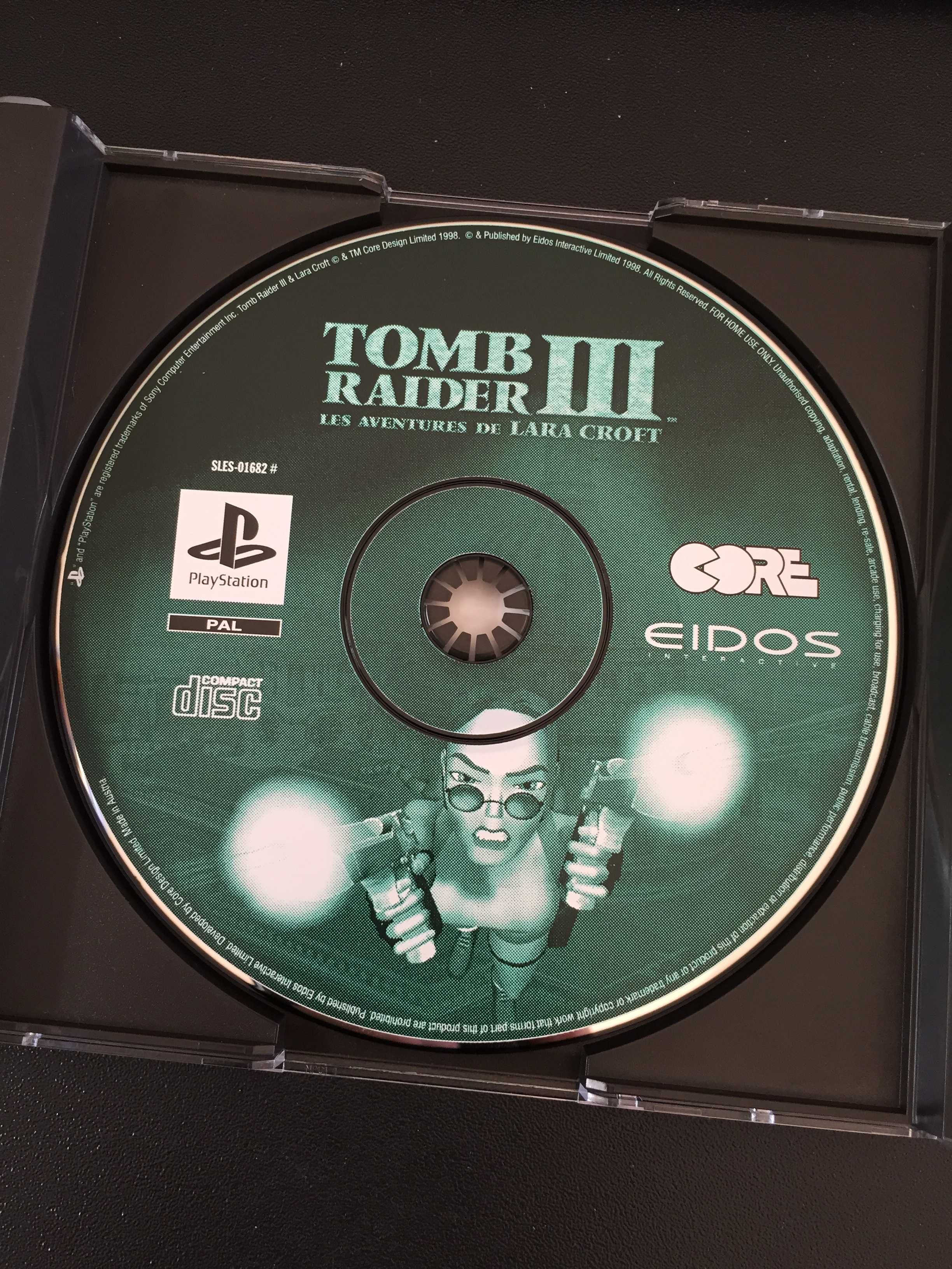Tomb Raider III - PS1/PSOne (PAL) - Completo/excelente estado