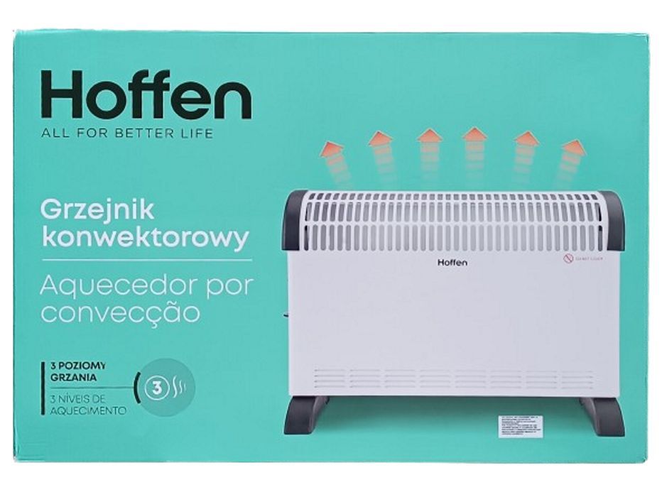 Grzejnik konwektorowy Hoffen 2000W - Biały