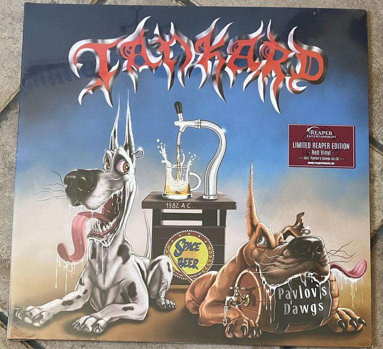 TANKARD - Pavlov’s Dawgs LP Red Vinyl