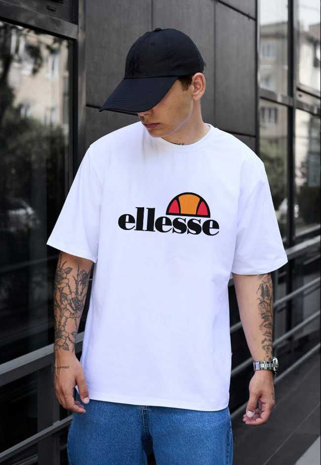БЕЗ ПЕРЕДПЛАТ - Ellesse Basic - Футболка Елисс Новая - ХС С М Л ХЛ