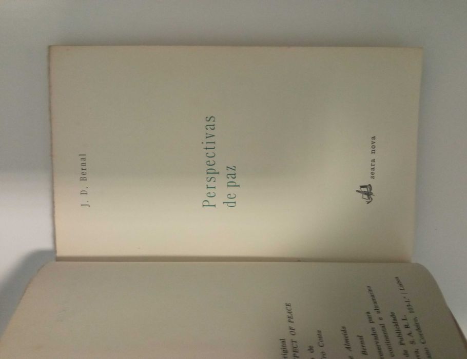 Perspectivas de paz, de J. D. Bernal