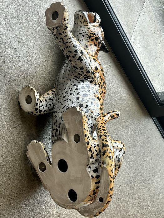 Rzeźba Figura Ogromny Gepard Włochy lata 1960