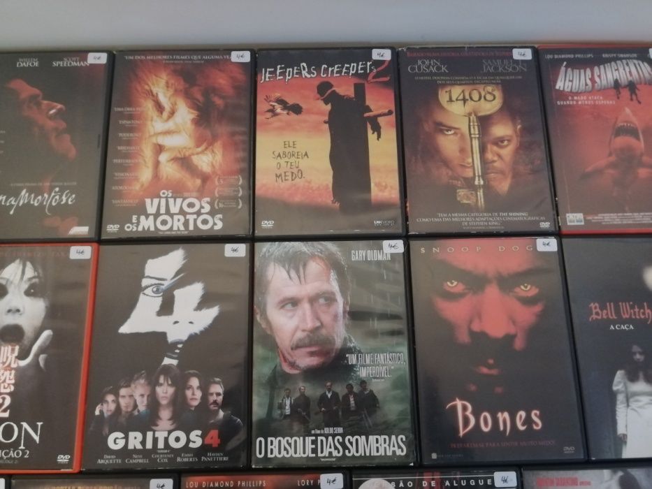 Filmes Dvd de Terror (Unidade)