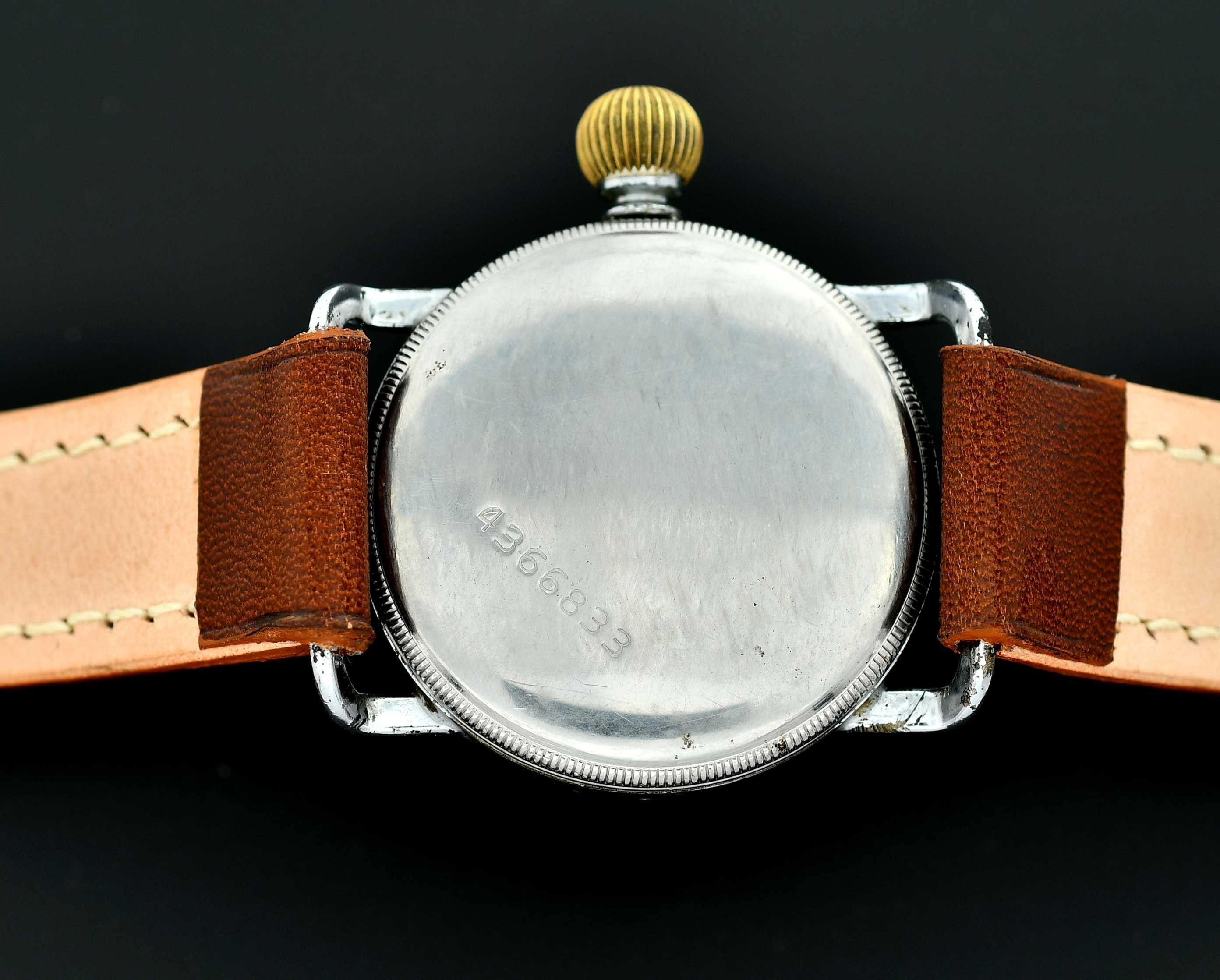 Zegarek vintage DOXA Pilot 36mm - Wojskowy Lata 30' - Mechaniczny