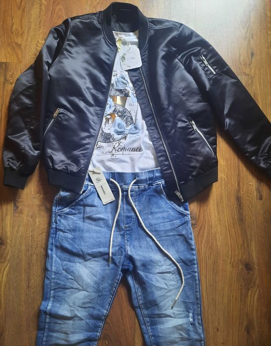 Jak spodnie dresowe bojówki cyrkonie rozmiar 36/S polski producent