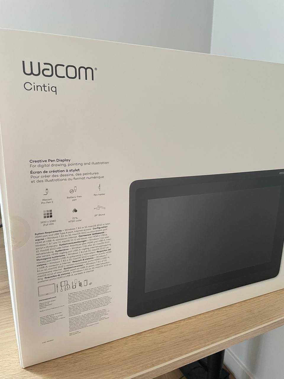 Tablet Wacom Cintiq 16  ENG|UA