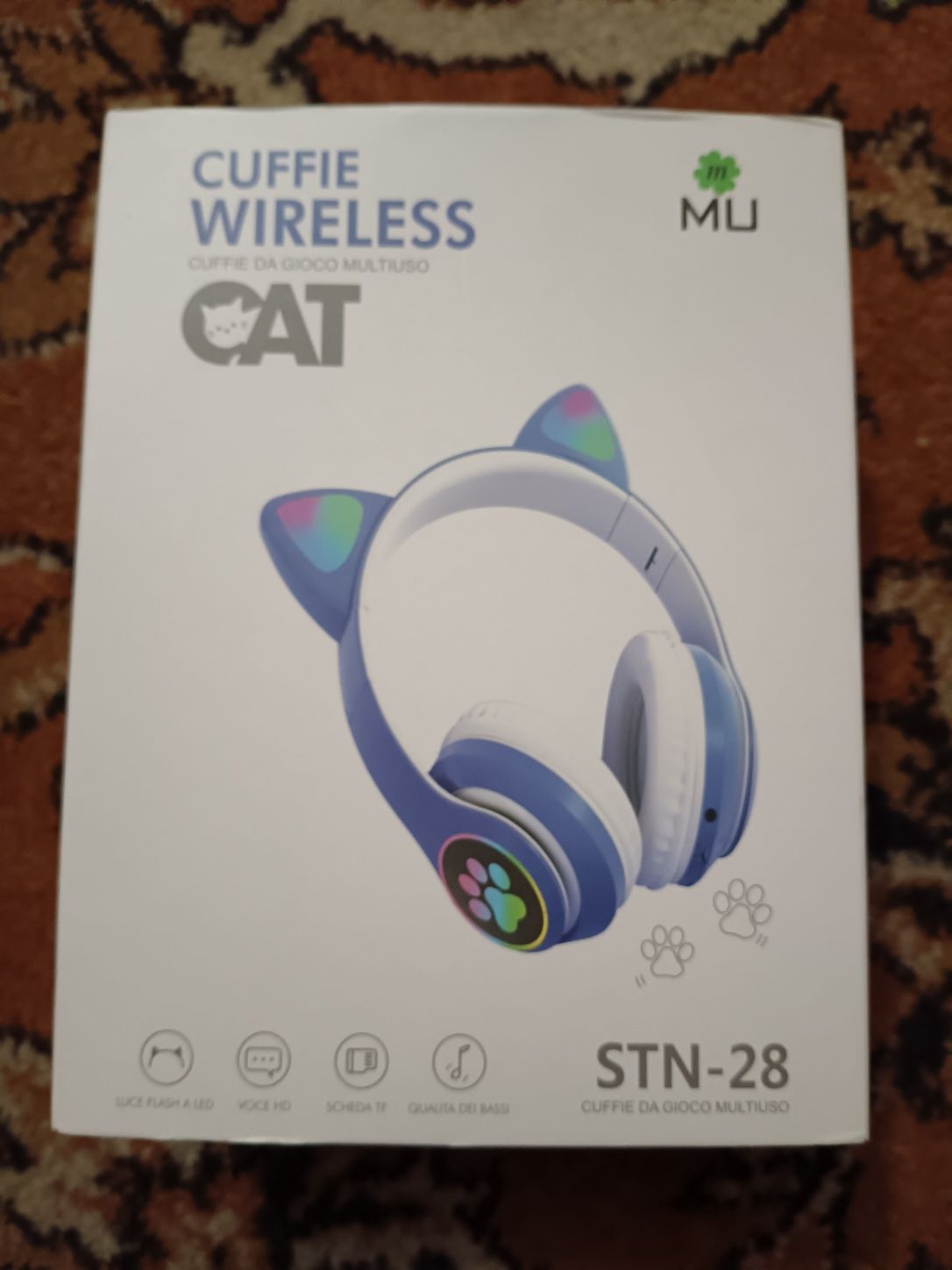 Słuchawki bezprzewodowe cat