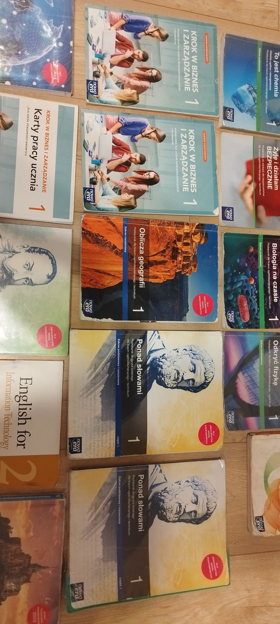 Książki do 1 klasy liceum, technikum