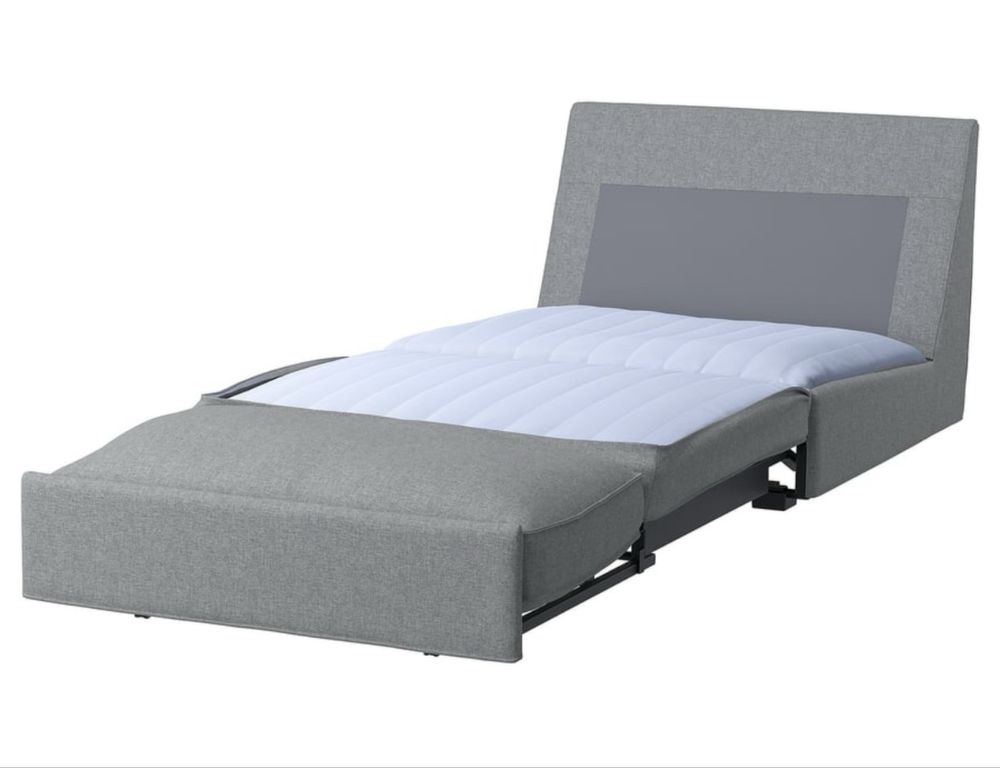 Poltrona Sofá-Cama Cinzenta IKEA