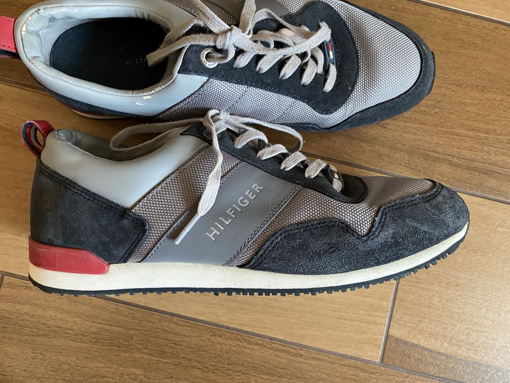 Buty sportowe Hilfiger wiązane na sznurówki