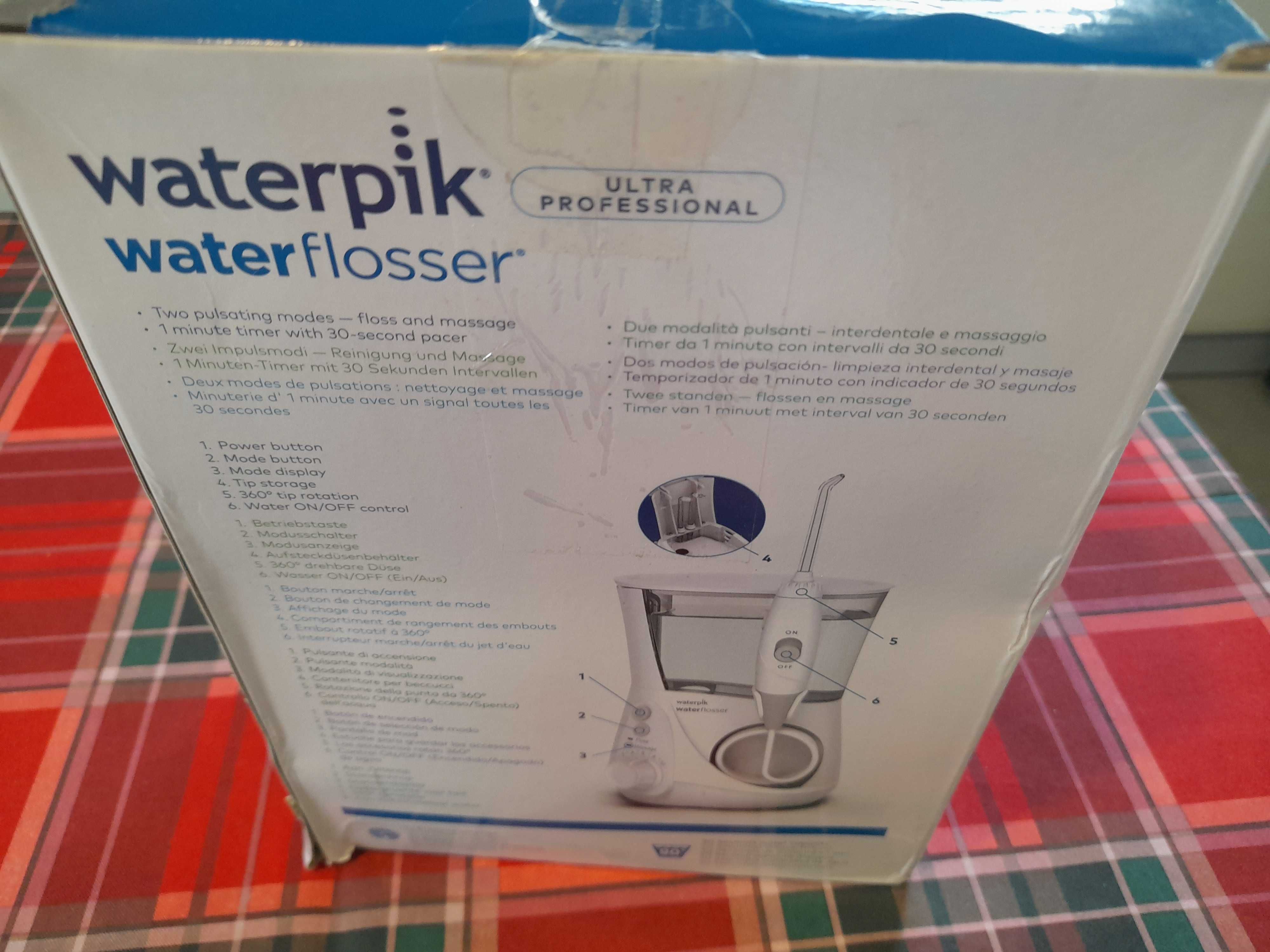 Irygator Waterpik WP-660EU stacjonarny biały