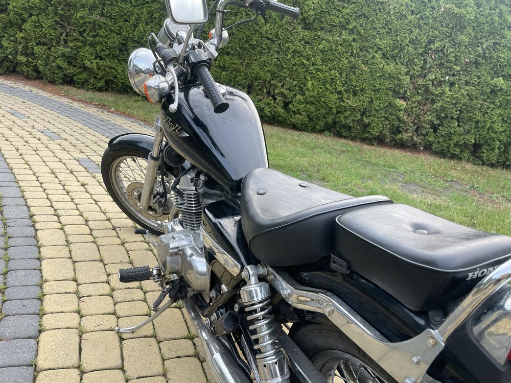 Honda Rebel 125 kat. B chopper ladny stan zadnbany