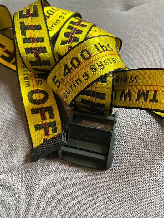 Off White Belt Pasek design 200cm