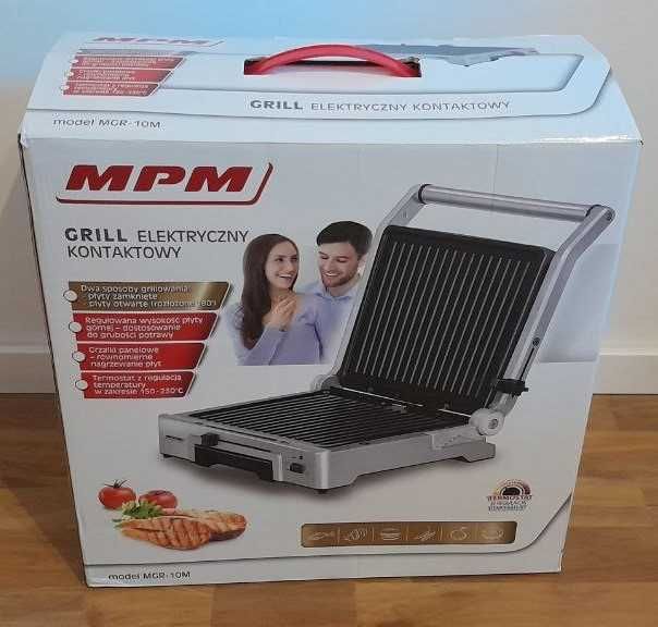 Grill elektryczny MPM MGR-10M