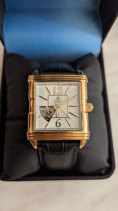 Часы Royal London automatic, годинник скелетон механічний