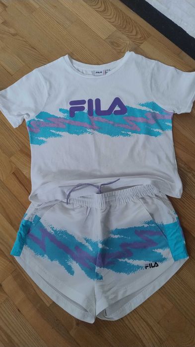 Zestaw T-shirt i spodenki FILA rozm.XS