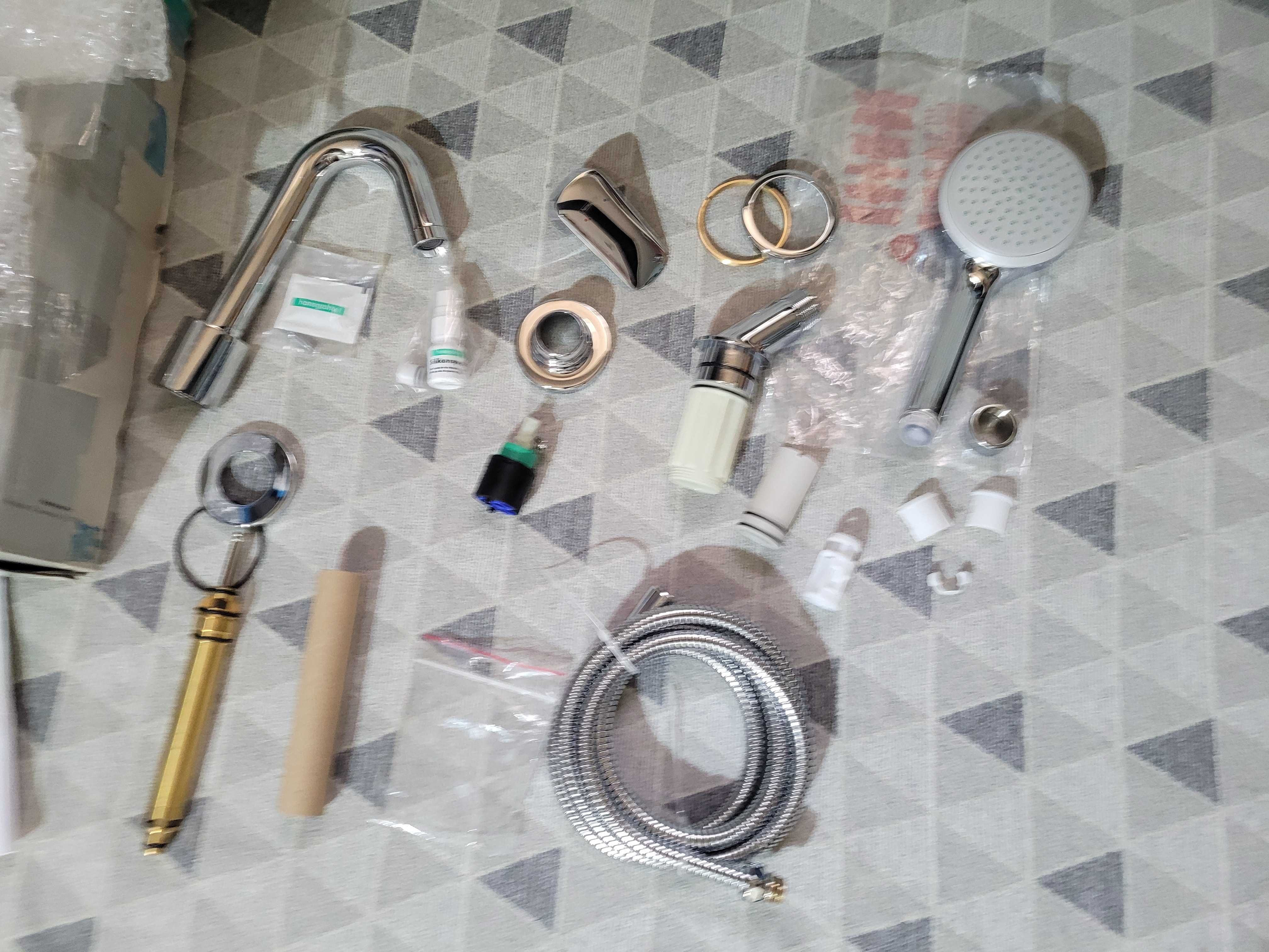 Hansgrohe Logis 3-otworowa bateria wannowa Chrom