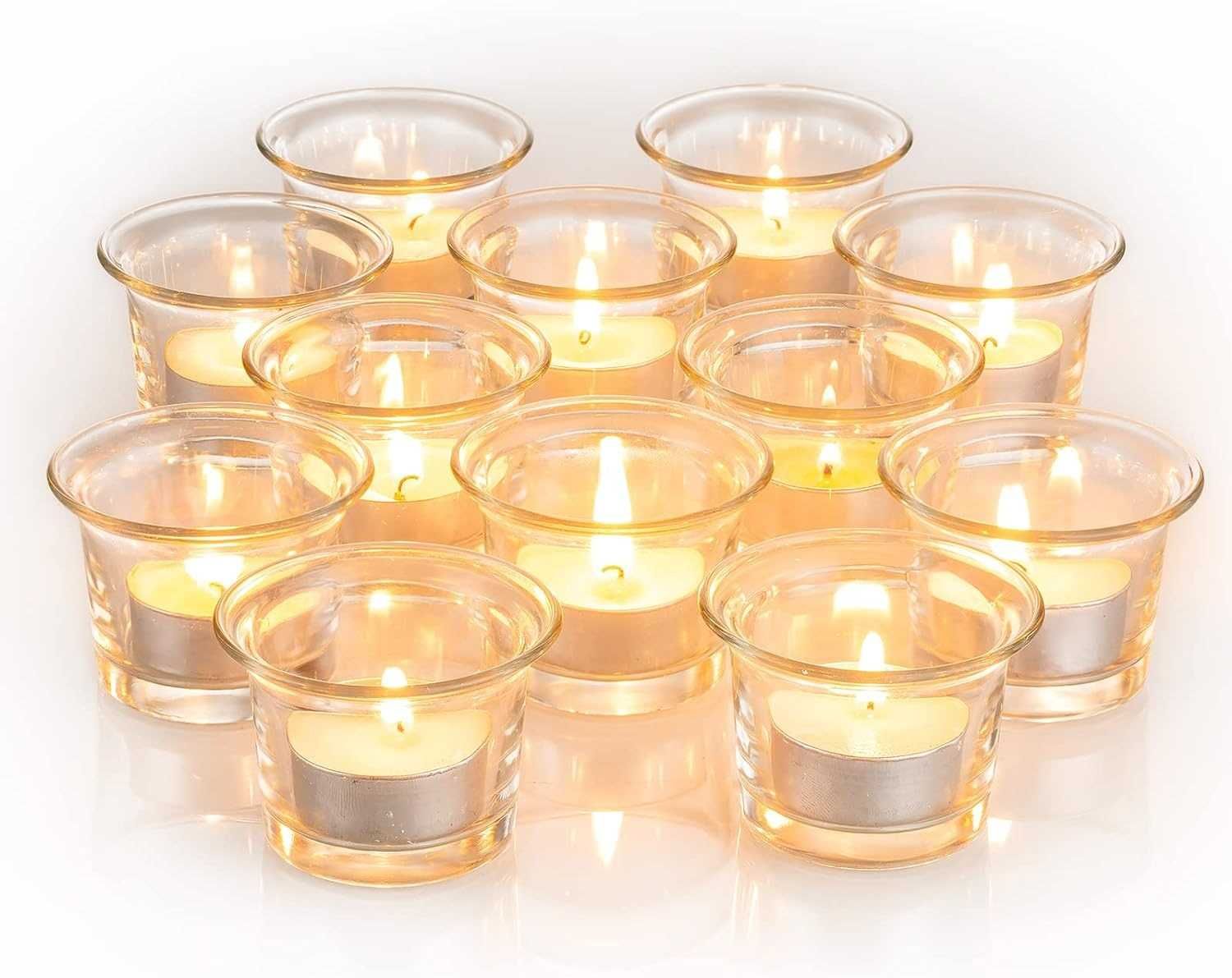 Nowe szklane świeczniki /świecznik /tealight /dekoracja stołu !3704-A!