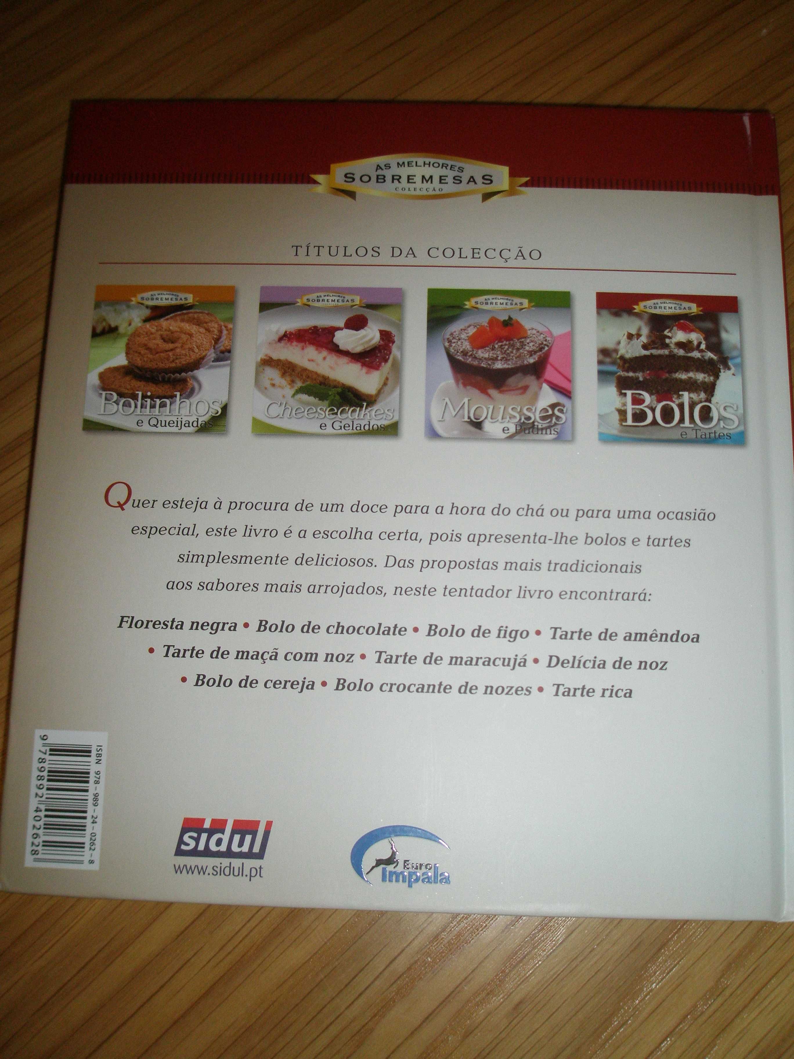 Livro Bolos e Tartes