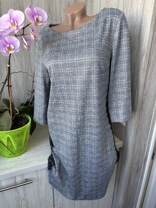 Плаття/сукня стильна сіра 50 р.DRESSA