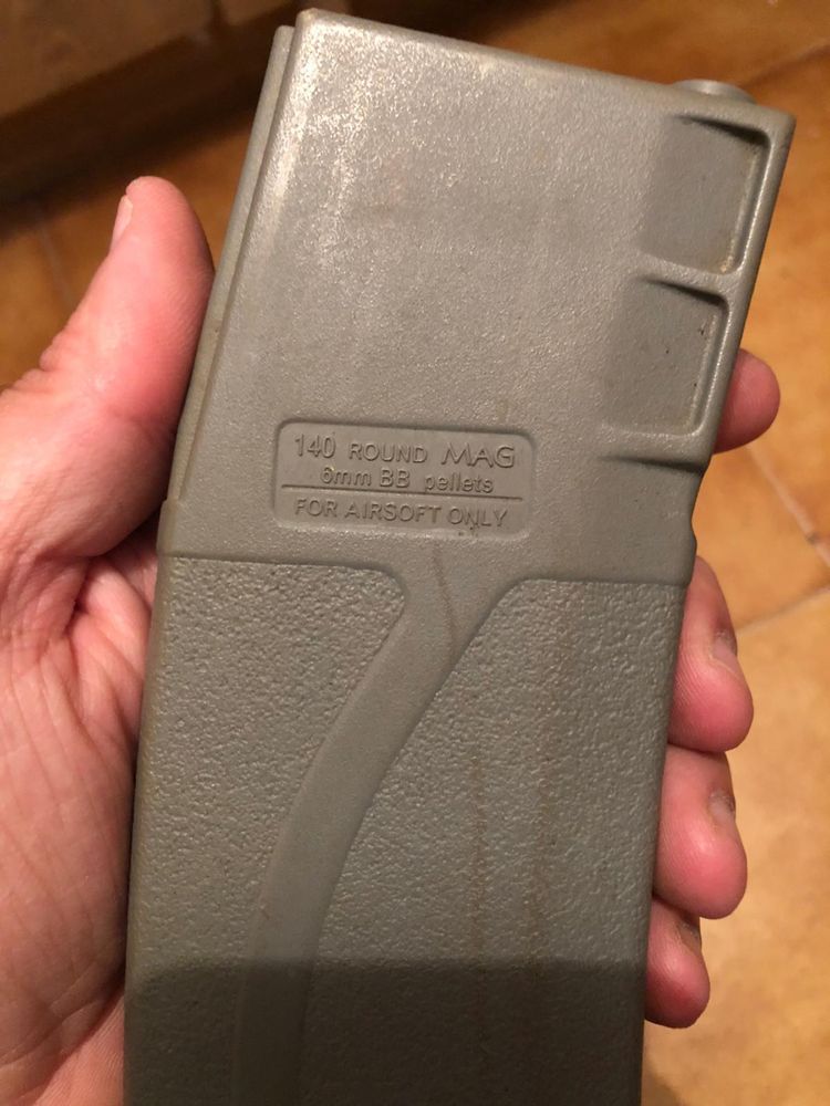 Carregador de airsoft only, round mag