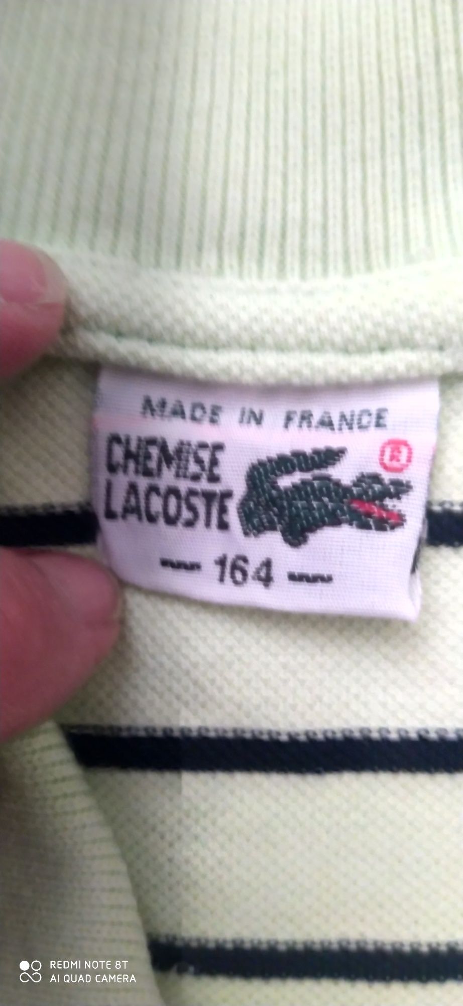 T-Shirt Lacoste 164 18 zł wyprzedaż