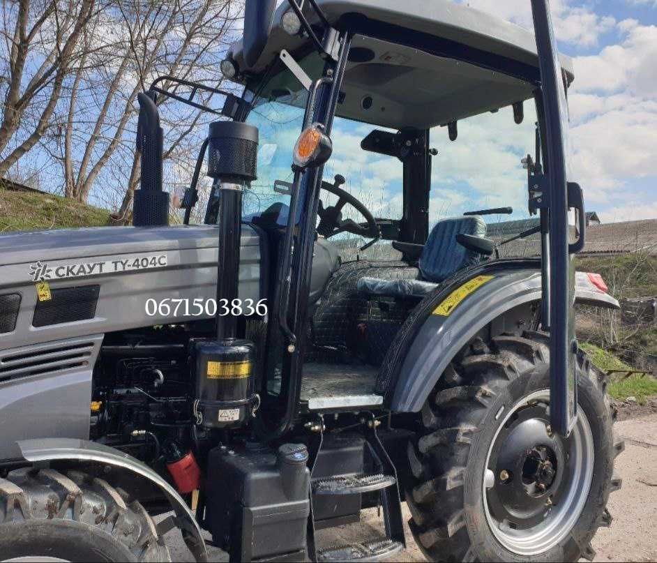 Трактор Скаут ТY-404С Реверс Рівна підлога Доставка по Україні Знижки