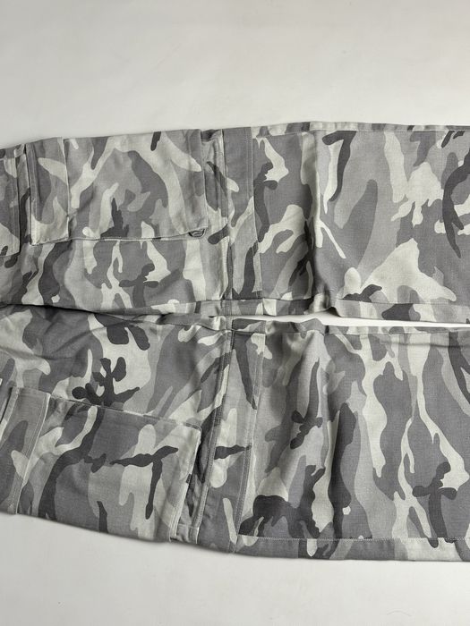 Белые камо штаны арктик arctic штани Л М camo pants baggy cargo карго