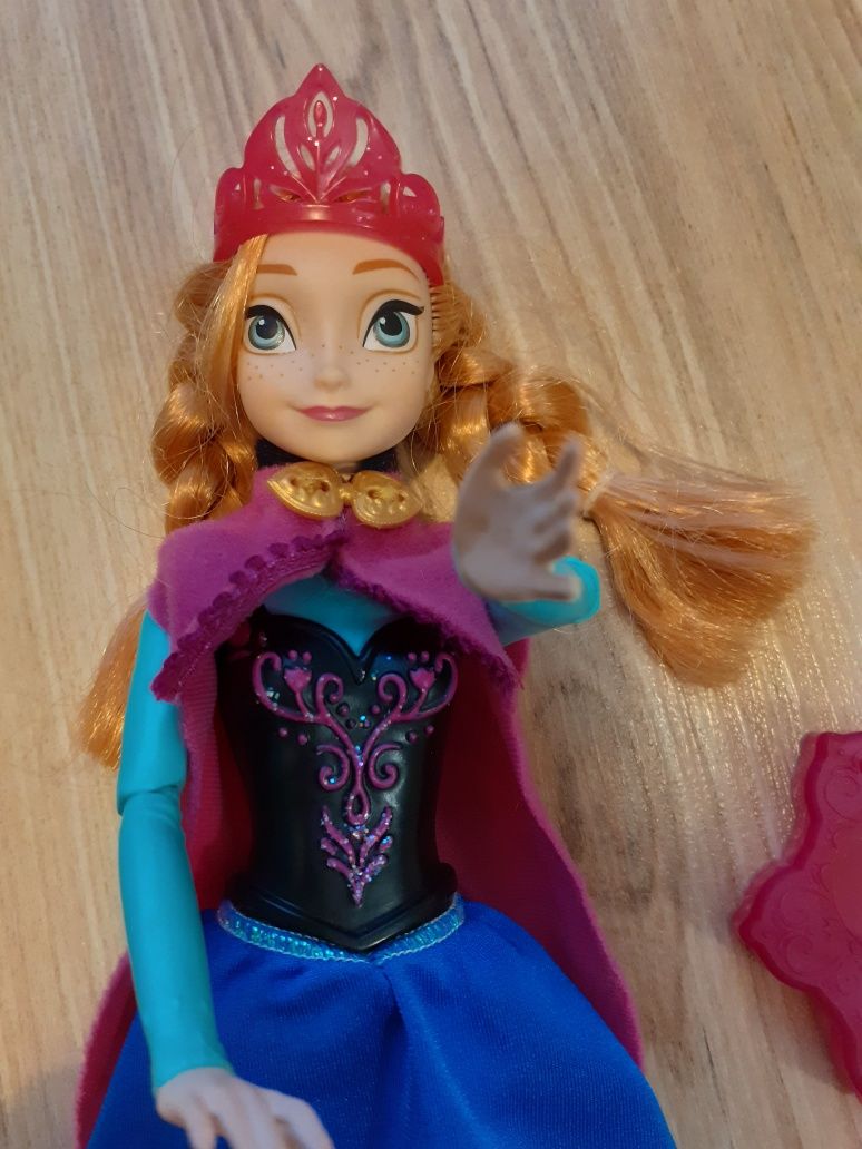 Mattel Disney Kraina Lodu Magiczna Łyżwiarka Anna Lalka