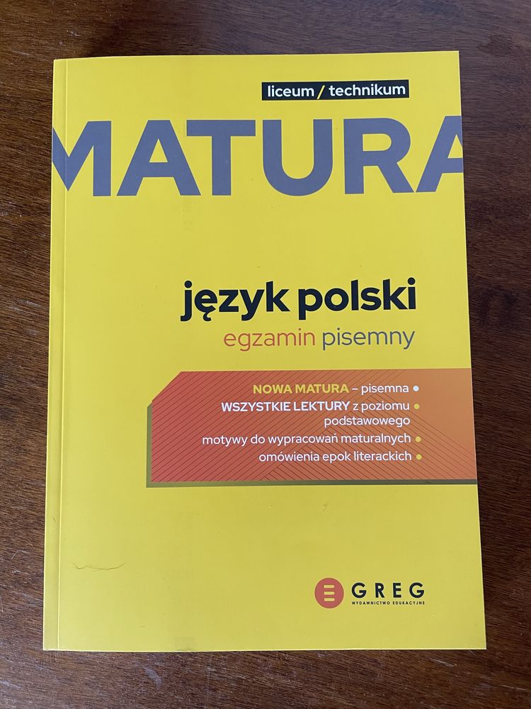 Matura język angielski ustny i pisemny jezyk polski pisemny Greg
