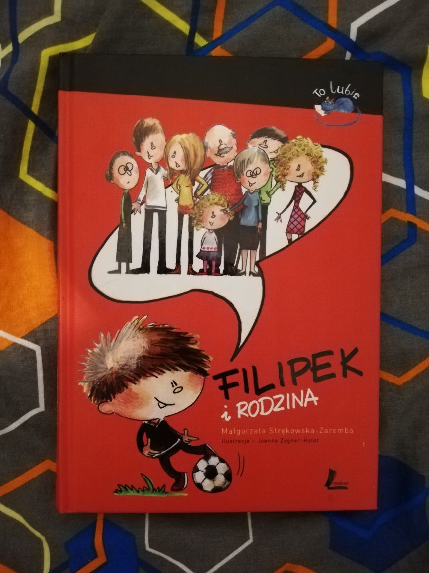 Filipek i rodzinka książka zabawna