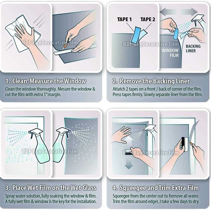 Nowa folia okienna / ochronna / naklejka / okleina / 76cmx3m !1494!