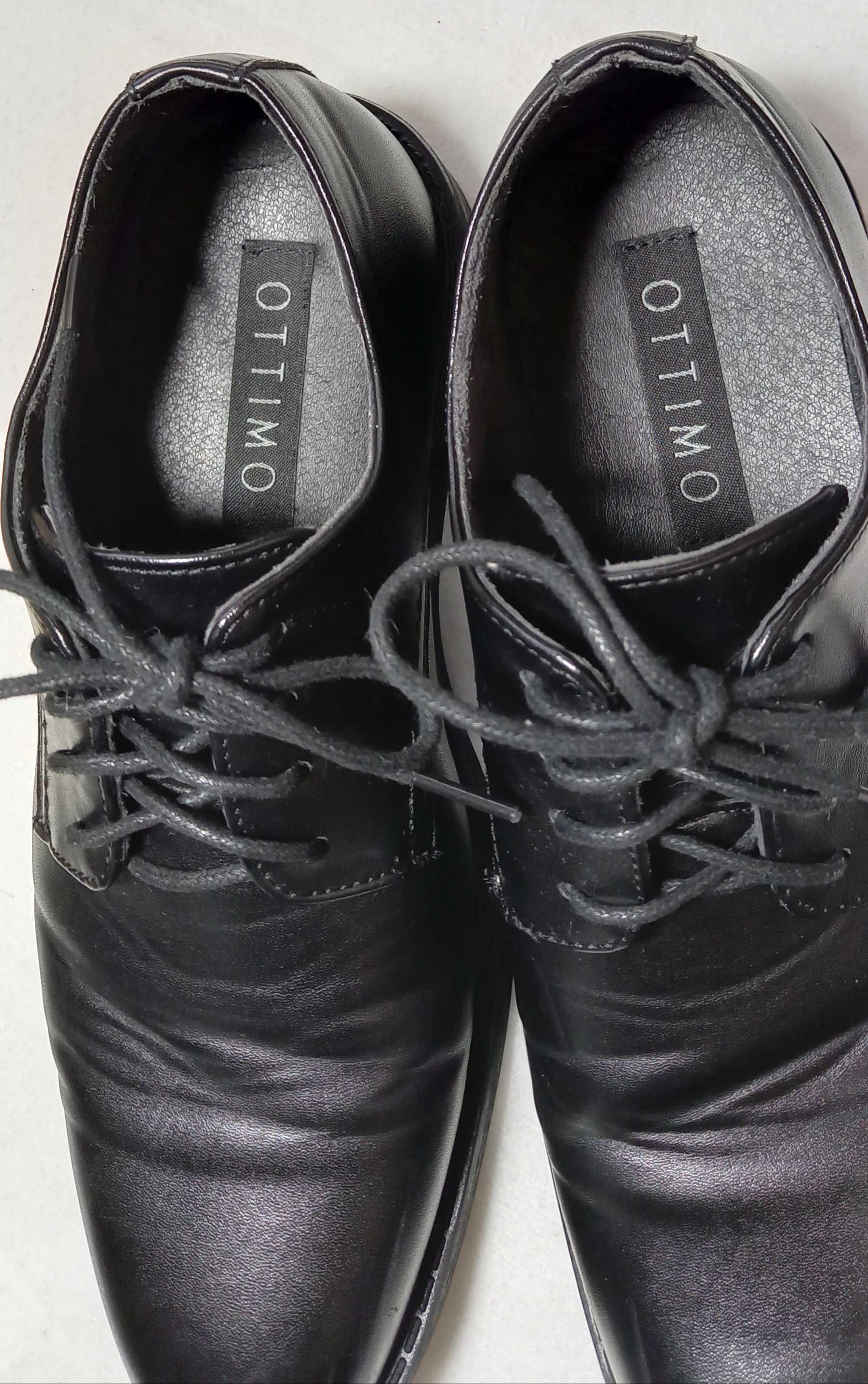 CCC OTTIMO rozm. 37 czarne galowe buty eleganckie