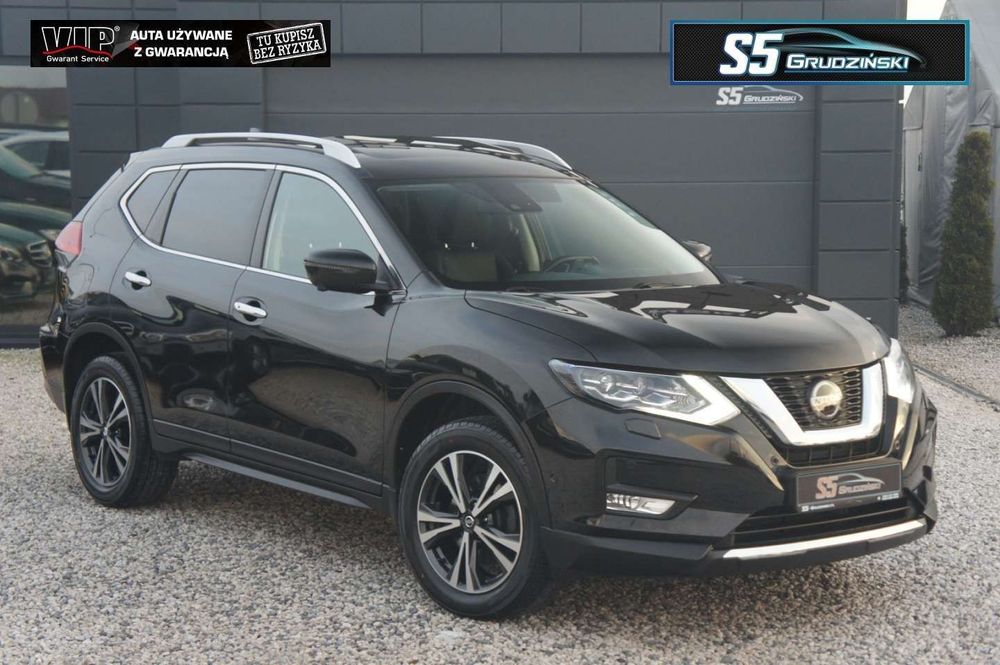 Nissan X-Trail Serwis ASO+X-Tronic+4x4+LED+Kamera360+Martwy punkt+Lane assist+PDC