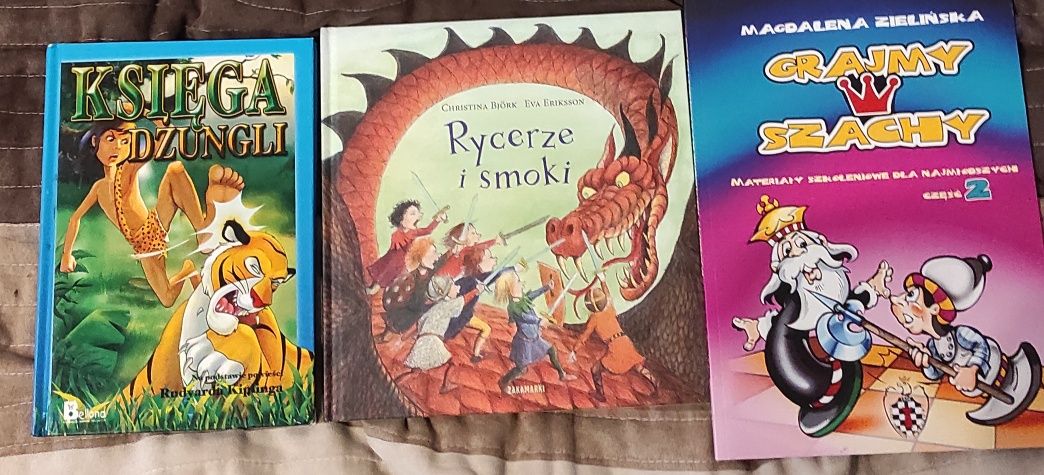 Cztery nowe książki dla dzieci.