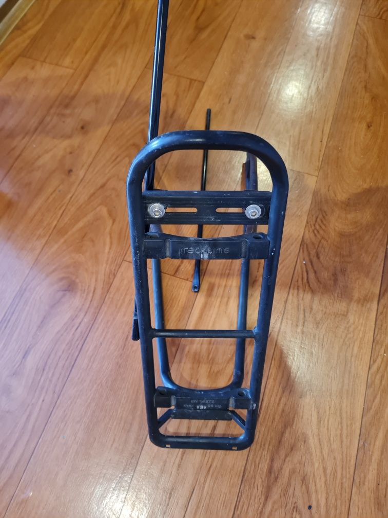Bagażnik aluminiowy 28 +błotniki rowerowe