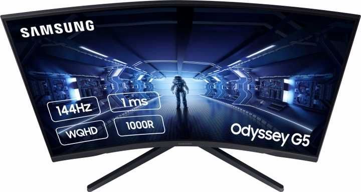 Монітор Samsung Odyssey G5 LC32G55T (LC32G55TQWIXCI) BLACK 144 Гц