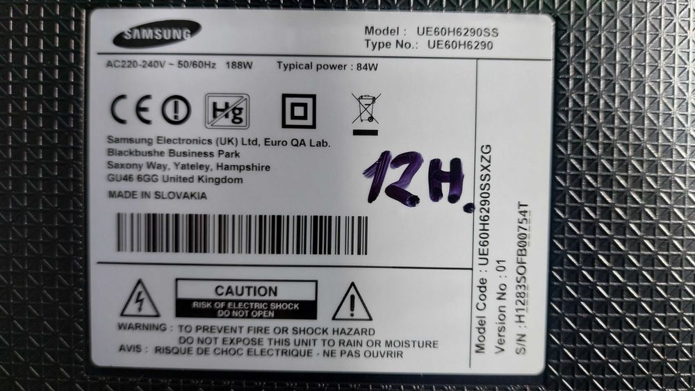60" SAMSUNG  UE60H6290SS , гарантія 6 місяців!!!