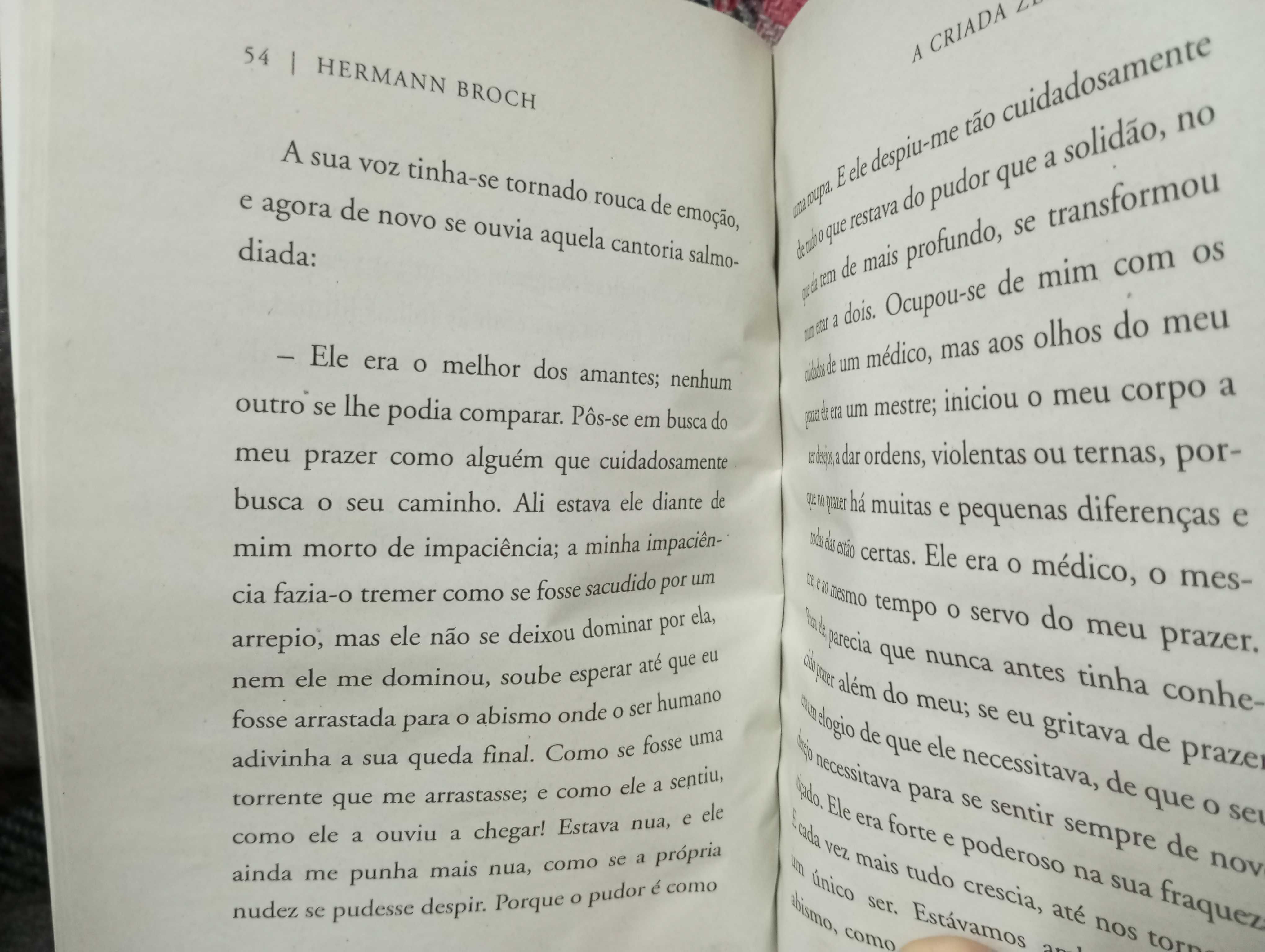 A criada Zerlina, de Hermann Broch