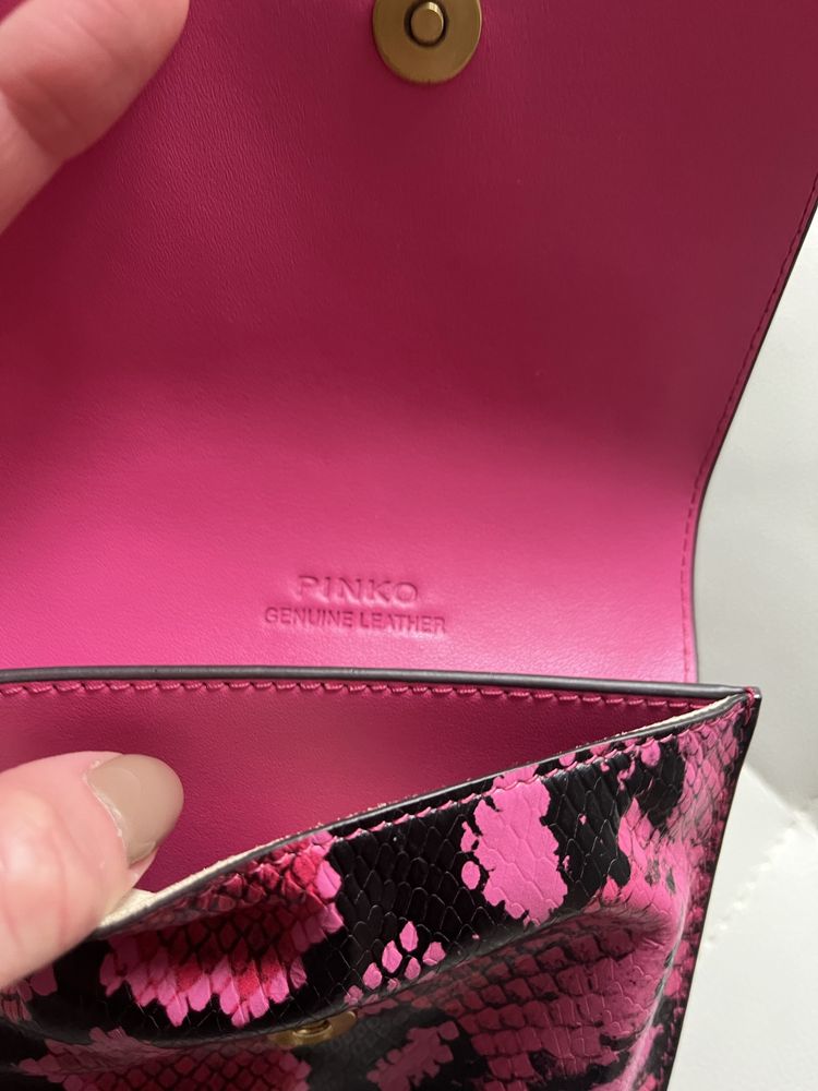 Pinko torebka skórzana