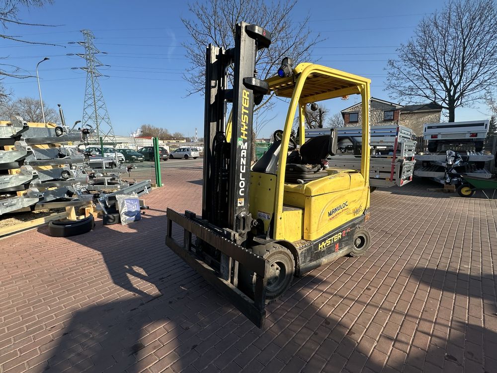 Wózek widłowy Hyster 2,5t elektryczny 2015 rok FV