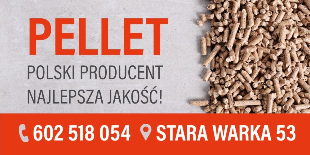 WYSOKA JAKOŚĆ PELLET drzewny sosnowy 6 mm, 15 kg worek KALORYCZNY