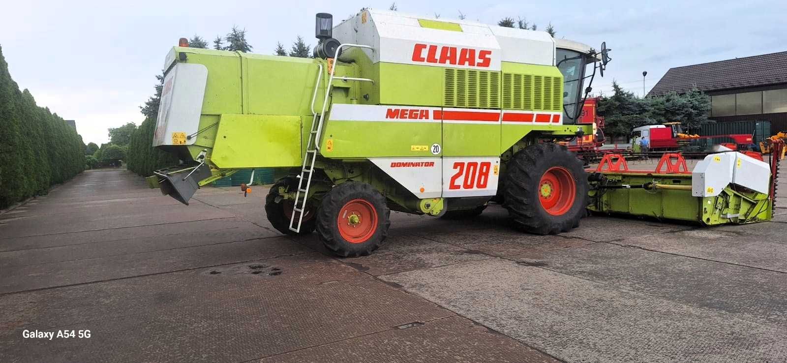 Kombajn Claas Mega 208 (1996) - Doskonały Stan,  3900 motogodzin